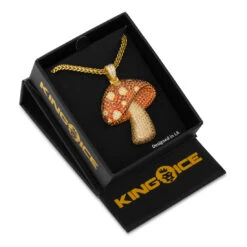 Mushroom Necklace 11 Mushroom Necklace -King Ice mushroom necklace king ice 36035999465647