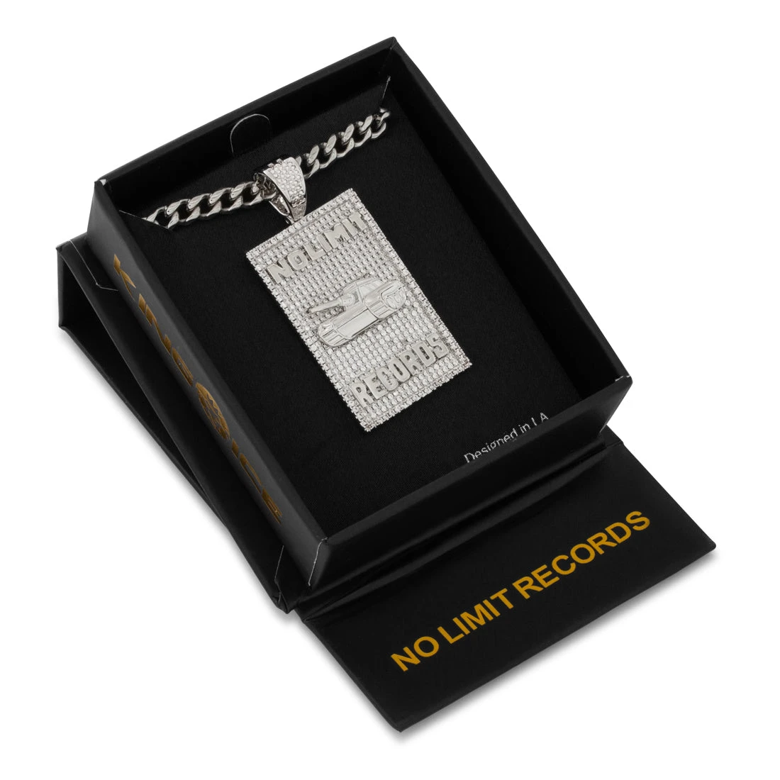 No Limit Records X King Ice - 98 Dynasty Dog Tag Necklace 13 No Limit Records X King Ice - 98 Dynasty Dog Tag Necklace - Image 13