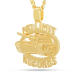 No Limit Records X King Ice - 98 Logo Necklace