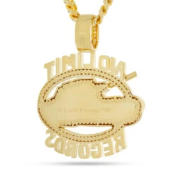No Limit Records X King Ice - Iced 98 Logo Necklace -King Ice no limit records x king ice no limit 98 logo necklace king ice 34064173138095