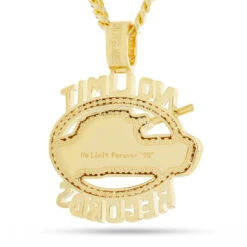 No Limit Records X King Ice - Iced 98 Logo Necklace -King Ice no limit records x king ice no limit 98 logo necklace king ice 34064173990063