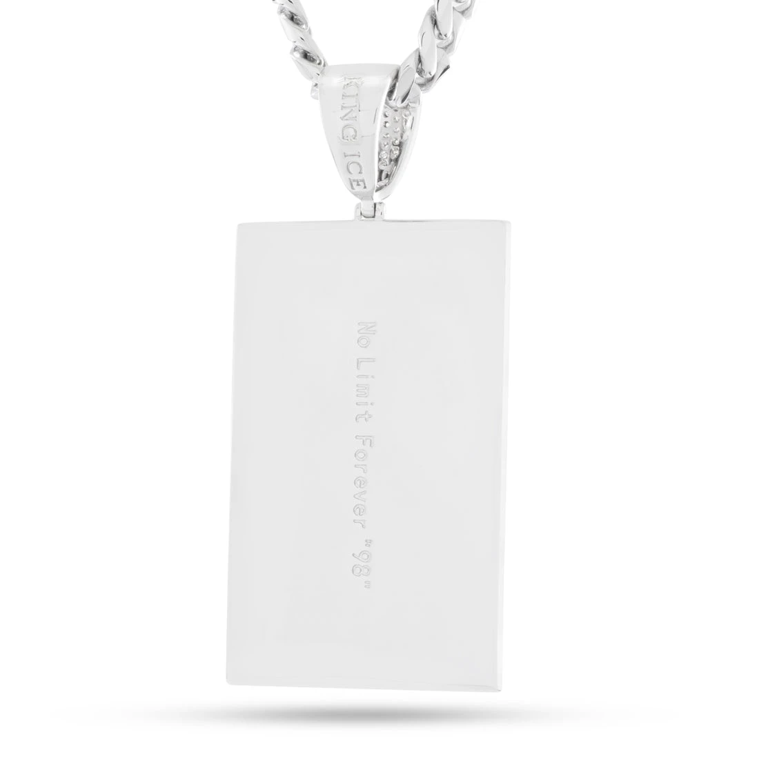 No Limit Records X King Ice - 98 Dynasty Dog Tag Necklace 15 No Limit Records X King Ice - 98 Dynasty Dog Tag Necklace - Image 15