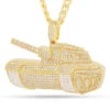 No Limit Records X King Ice - TRU Tank Necklace