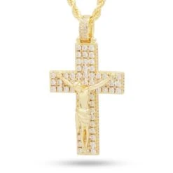 Notorious B.I.G. X King Ice - Biggie Crucifix Necklace