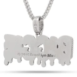 Notorious B.I.G. X King Ice - Biggie Drip Necklace -King Ice notorious b i g x king ice biggie drip necklace king ice 30562957951151