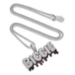 Notorious B.I.G. X King Ice - Biggie Drip Necklace -King Ice notorious b i g x king ice biggie drip necklace king ice 30563072508079