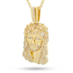 Notorious B.I.G. X King Ice - Biggie Jesus Necklace