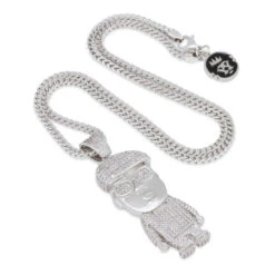 Notorious B.I.G. X King Ice - Biggie Sweater Necklace -King Ice notorious b i g x king ice biggie sweater necklace king ice 14871373021238