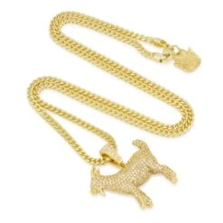 Notorious B.I.G. X King Ice - GOAT Necklace 12 Notorious B.I.G. X King Ice - GOAT Necklace -King Ice notorious b i g x king ice goat necklace king ice 30596994924719