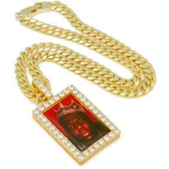 Notorious B.I.G. X King Ice - King Of New York Necklace -King Ice notorious b i g x king ice king of new york necklace king ice 14871150231606