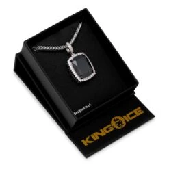 Onyx Crown Julz Necklace 13 Onyx Crown Julz Necklace -King Ice onyx crown julz necklace king ice 17511787069494