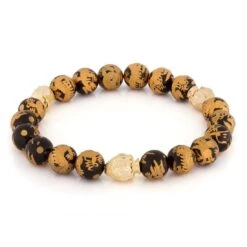 Onyx Dragon Buddha Bracelet By MARZ