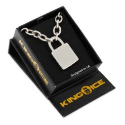 Original Padlock Necklace -King Ice original padlock necklace king ice 30922816192687