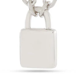 Original Padlock Necklace -King Ice original padlock necklace white gold 1 6 king ice 30922833952943