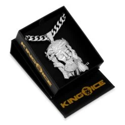 Our Savior Necklace -King Ice our savior necklace king ice 30526590419119