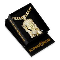 Our Savior Necklace -King Ice our savior necklace king ice 30526653628591
