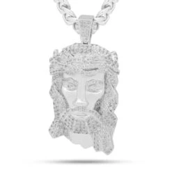 Our Savior Necklace -King Ice our savior necklace white gold 2 5 king ice 30526627152047