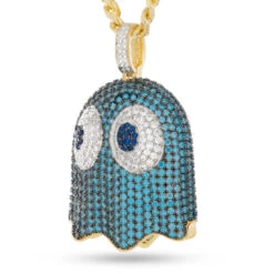 PAC-MAN X King Ice - 3D Inky Necklace