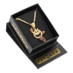 PAC-MAN X King Ice - Illustration PAC-MAN Necklace -King Ice pac man x king ice illustration pac man necklace king ice 36321381908655