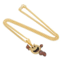 PAC-MAN X King Ice - Illustration PAC-MAN Necklace -King Ice pac man x king ice illustration pac man necklace king ice 36321381974191