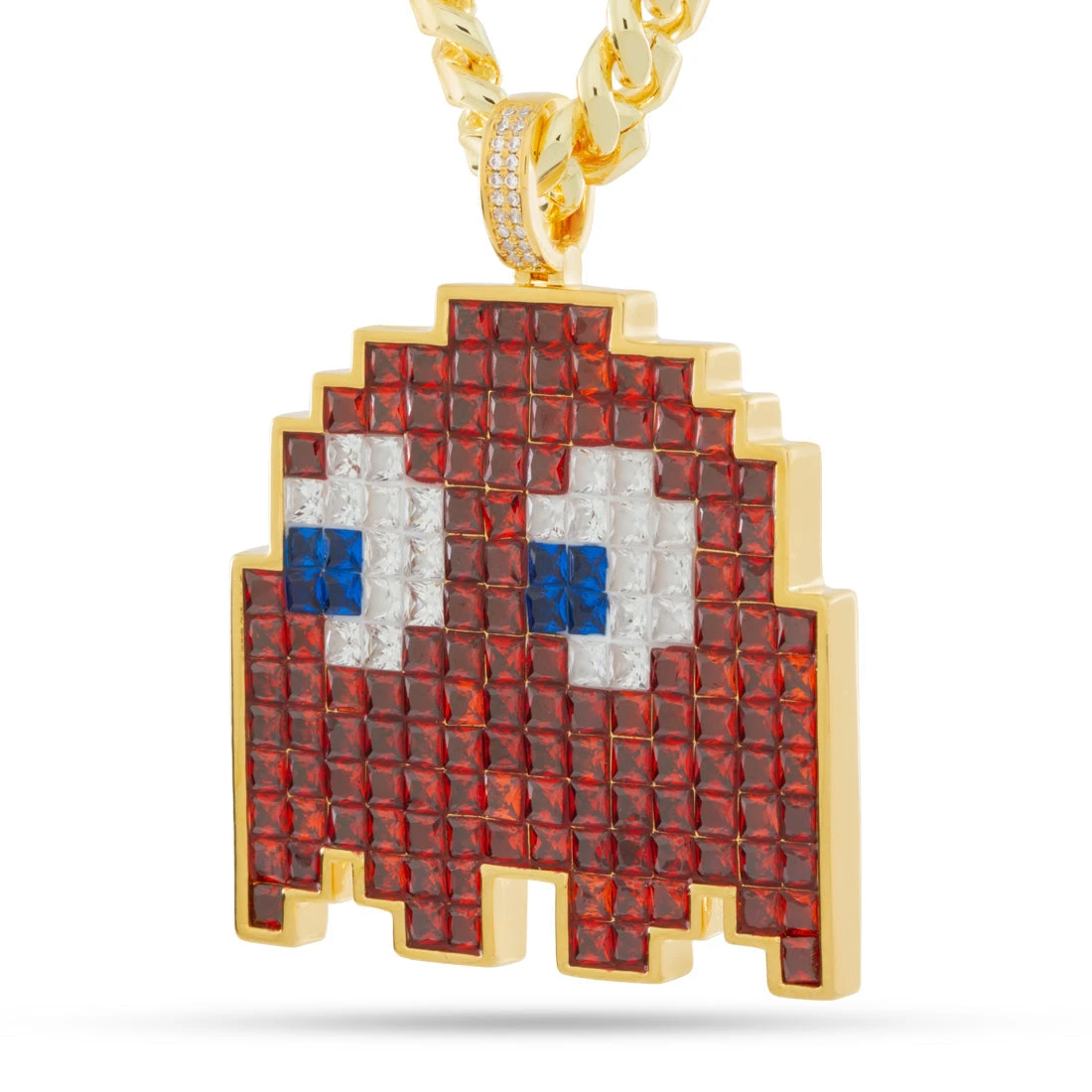 PAC-MAN X King Ice - Pixel Blinky Necklace 5 PAC-MAN X King Ice - Pixel Blinky Necklace - Image 5