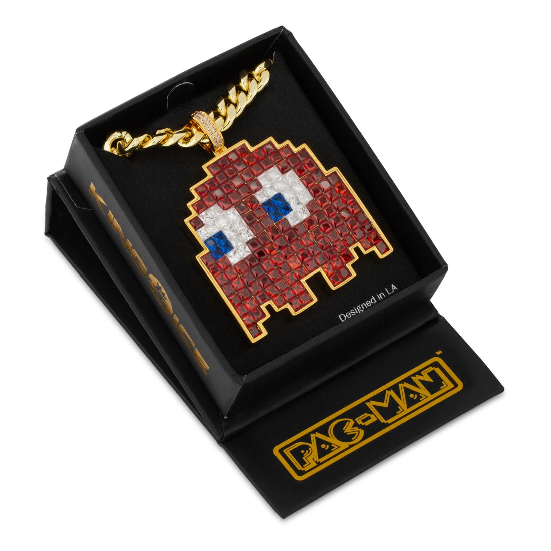 PAC-MAN X King Ice - Pixel Blinky Necklace 8 PAC-MAN X King Ice - Pixel Blinky Necklace - Image 8