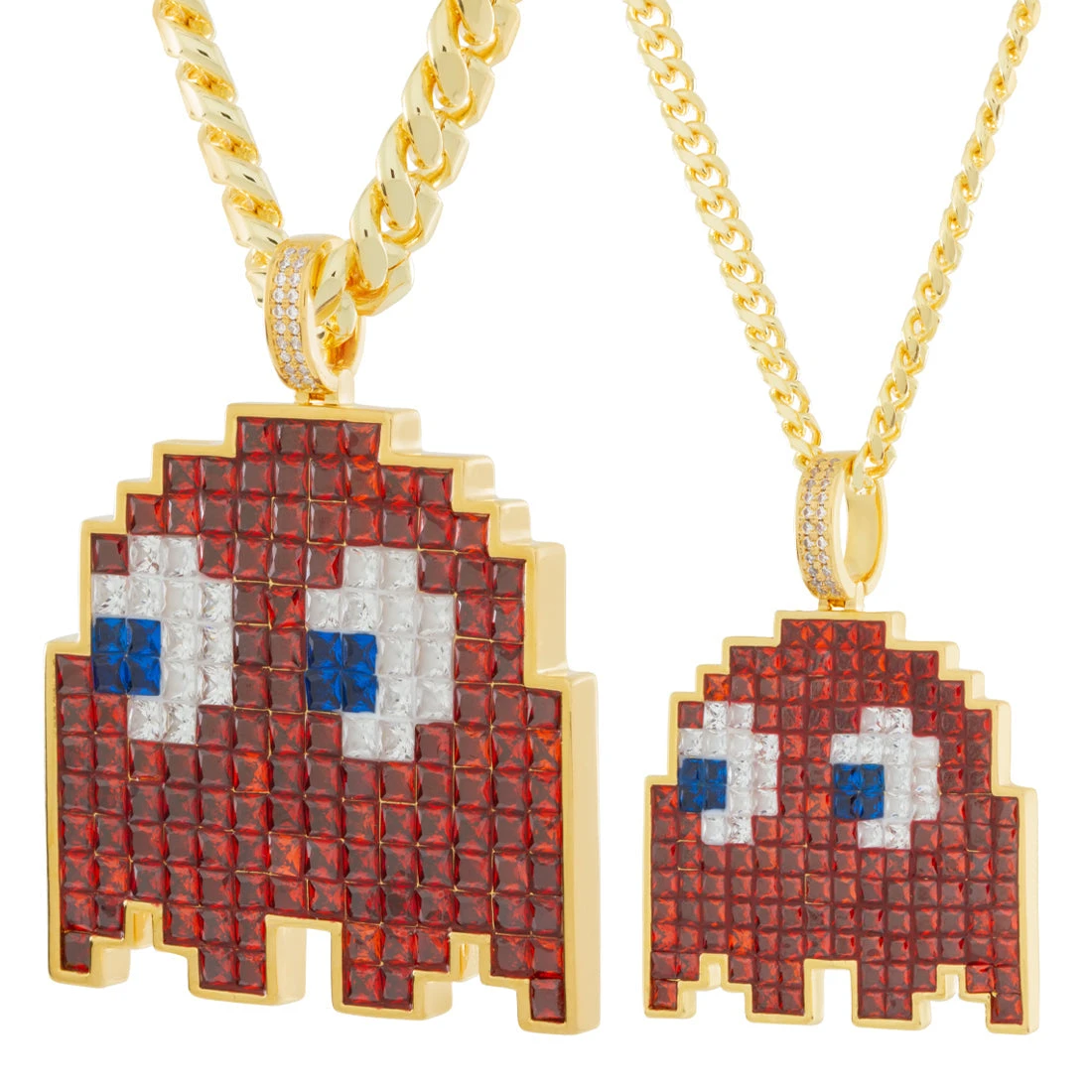 PAC-MAN X King Ice - Pixel Blinky Necklace 9 PAC-MAN X King Ice - Pixel Blinky Necklace - Image 9