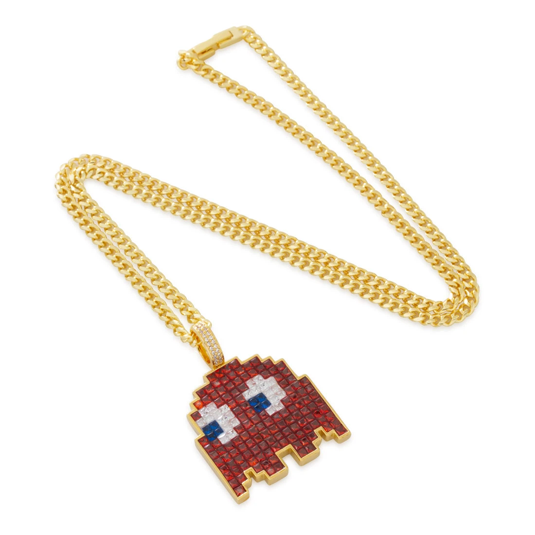 PAC-MAN X King Ice - Pixel Blinky Necklace 3 PAC-MAN X King Ice - Pixel Blinky Necklace - Image 3