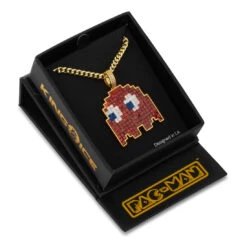 PAC-MAN X King Ice - Pixel Blinky Necklace 12 PAC-MAN X King Ice - Pixel Blinky Necklace -King Ice pacman x king ice blinky necklace king ice 35371983306927