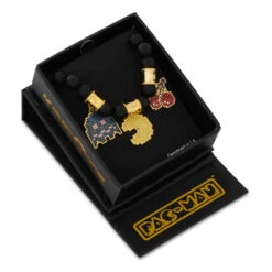 PAC-MAN X King Ice - 8mm Scatter Mode Beaded Bracelet -King Ice pacman x king ice cherry scatter mode beaded bracelet gold plated 14k gold stretch king ice 35366824149167