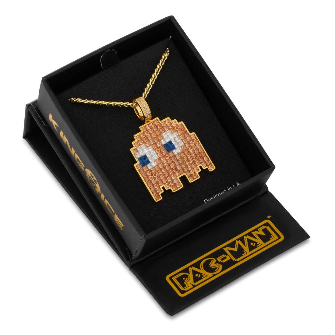 PAC-MAN X King Ice - Pixel Clyde Necklace 8 PAC-MAN X King Ice - Pixel Clyde Necklace - Image 8