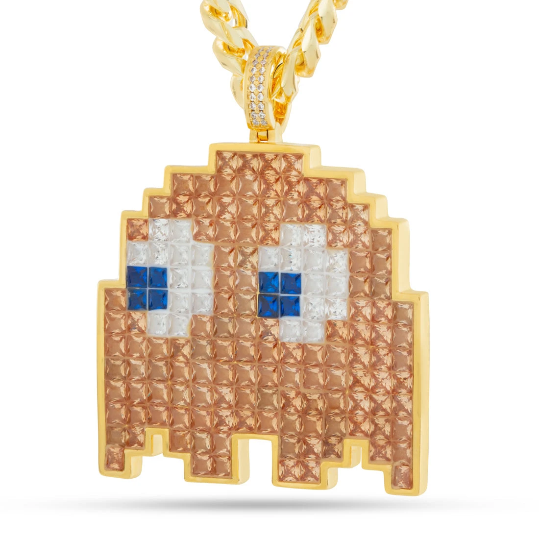 PAC-MAN X King Ice - Pixel Clyde Necklace 5 PAC-MAN X King Ice - Pixel Clyde Necklace - Image 5