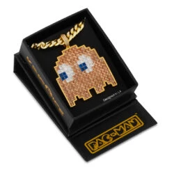 PAC-MAN X King Ice - Pixel Clyde Necklace 12 PAC-MAN X King Ice - Pixel Clyde Necklace -King Ice pacman x king ice clyde necklace king ice 35367790936239