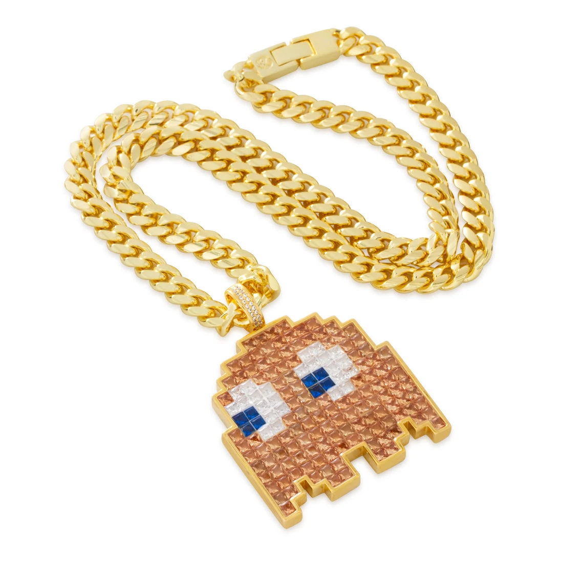 PAC-MAN X King Ice - Pixel Clyde Necklace 7 PAC-MAN X King Ice - Pixel Clyde Necklace - Image 7