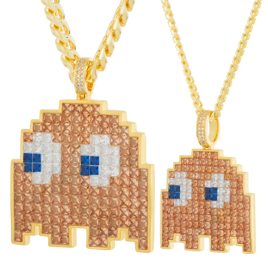PAC-MAN X King Ice - Pixel Clyde Necklace 9 PAC-MAN X King Ice - Pixel Clyde Necklace - Image 9