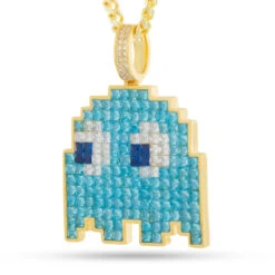 PAC-MAN X King Ice - Pixel Inky Necklace