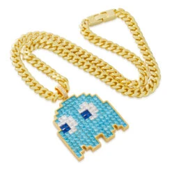PAC-MAN X King Ice - Pixel Inky Necklace -King Ice pacman x king ice inky necklace king ice 35371769757871