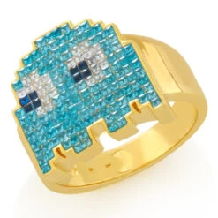PAC-MAN X King Ice - Pixel Inky Ring