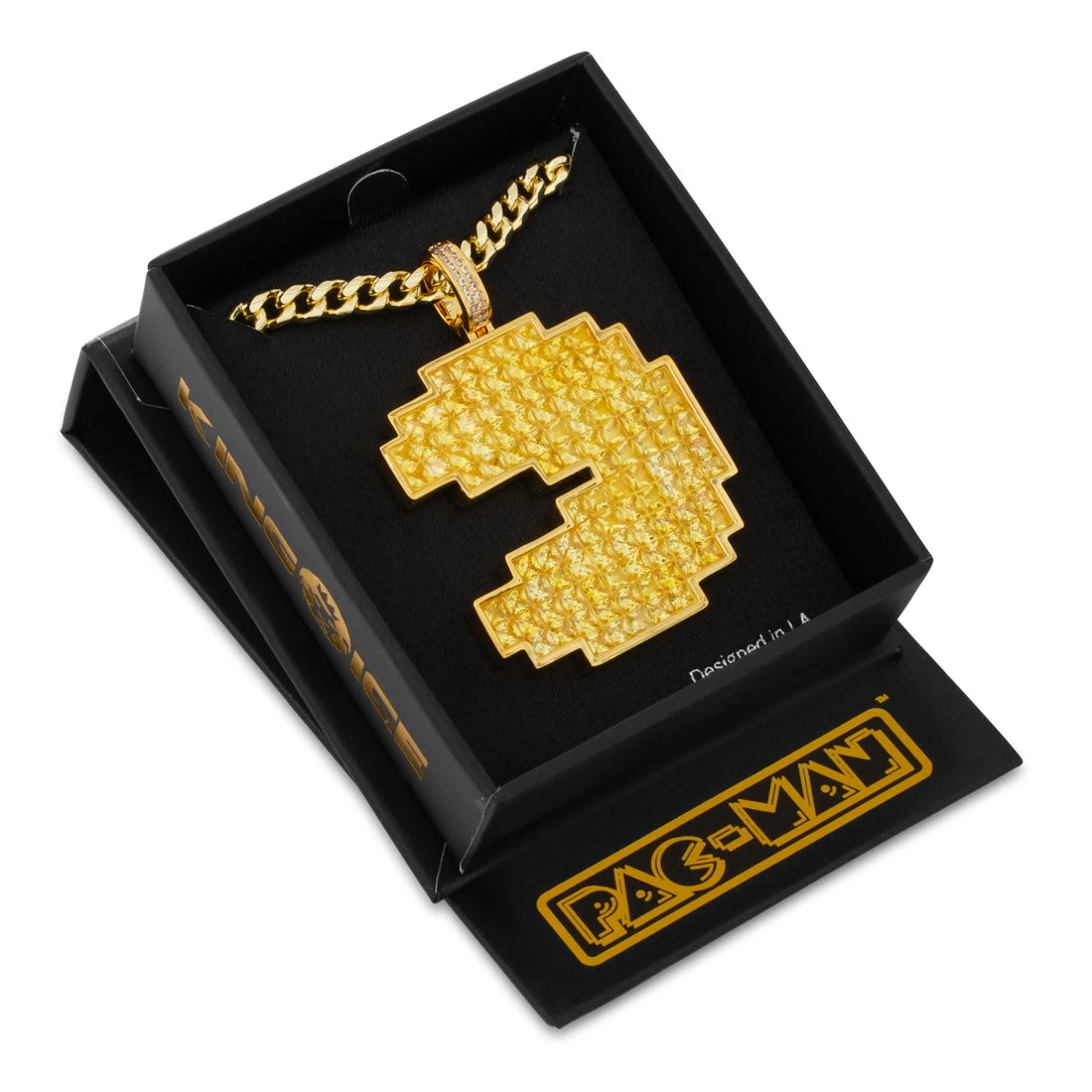 PAC-MAN X King Ice - Pixel Pacman Necklace 4 PAC-MAN X King Ice - Pixel Pacman Necklace - Image 4