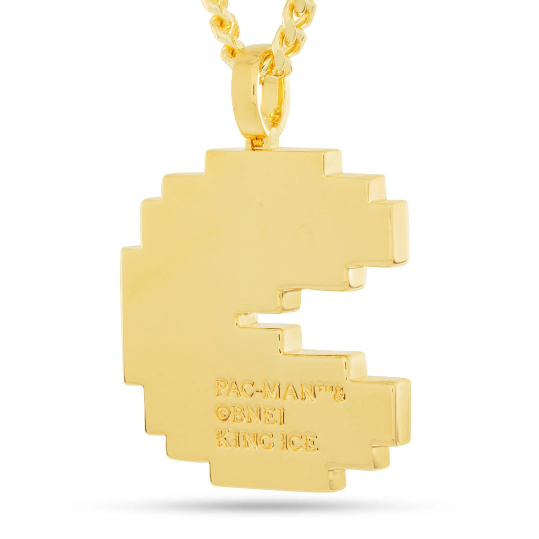 PAC-MAN X King Ice - Pixel Pacman Necklace 2 PAC-MAN X King Ice - Pixel Pacman Necklace - Image 2