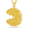 PAC-MAN X King Ice - Pixel Pacman Necklace