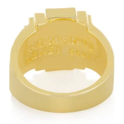 PAC-MAN X King Ice - Pixel Pacman Ring -King Ice pacman x king ice pacman ring sterling silver 14k gold 7 king ice 35372148654255