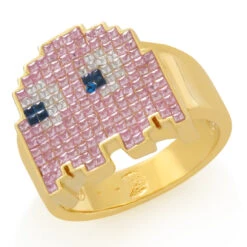 PAC-MAN X King Ice - Pixel Pinky Ring