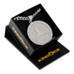 Paid In Full Medallion Necklace -King Ice paid in full medallion necklace king ice 34279341949103