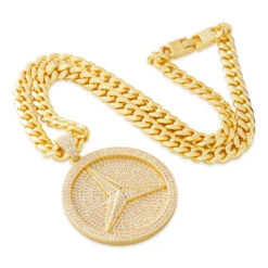 Paid In Full Medallion Necklace -King Ice paid in full medallion necklace king ice 34279341981871