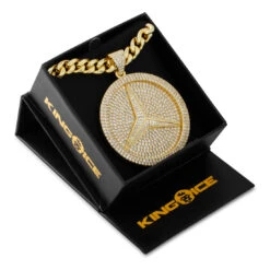 Paid In Full Medallion Necklace -King Ice paid in full medallion necklace king ice 34279342112943