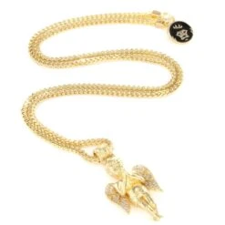 Praying Angel Necklace -King Ice praying angel necklace king ice 30532352016559