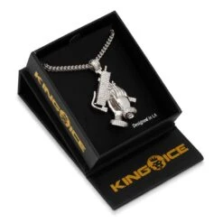 Praying Hands Of Defense Necklace -King Ice praying hands of defense necklace king ice 35226462290095