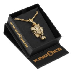 Prowl Panther Necklace -King Ice prowl panther necklace king ice 30535574552751