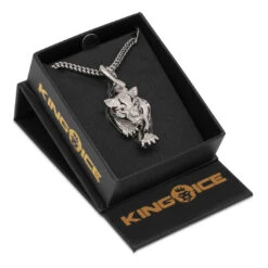 Prowl Panther Necklace -King Ice prowl panther necklace king ice 30591814172847